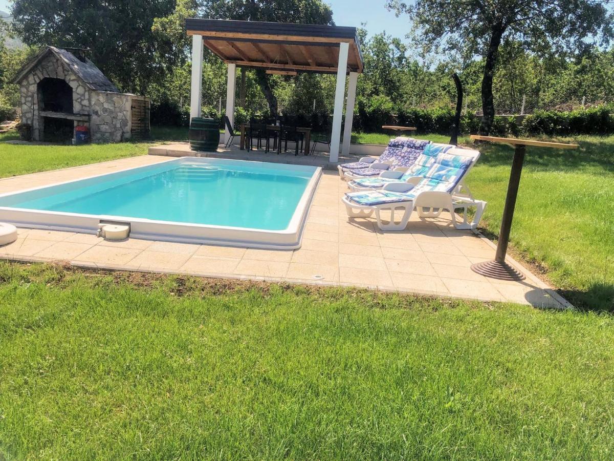 Villa Marie With Pool, Two Bedrooms For 4+2Kids Cavoglave Exterior foto